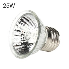 מנורת התחממות ומשקמת לצבים עם ספק UVA+UVB Full Spectrum - 25W