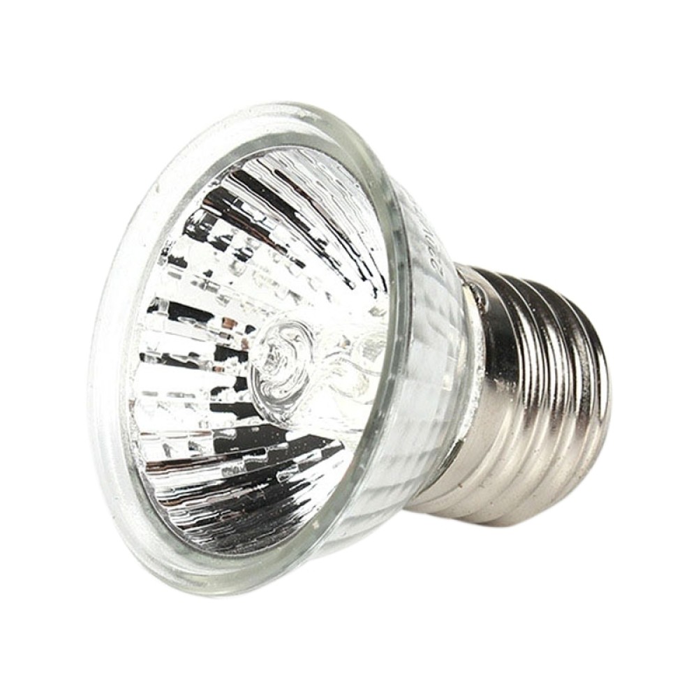 מנורת התחממות ומשקמת לצבים עם ספק UVA+UVB Full Spectrum - 75W