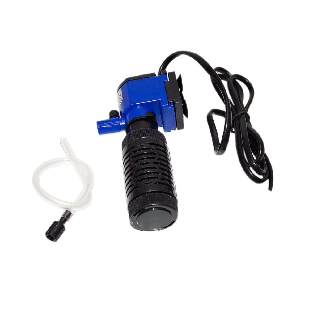 משאבת מים סובמרסיבית מרובת פונקציות ZY-M2 4W 400L/H למערכת האקווריום עם חיבור EU