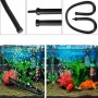 מקליט פלסטיקה יחיד למערכת האקווריום באורך 45 ס