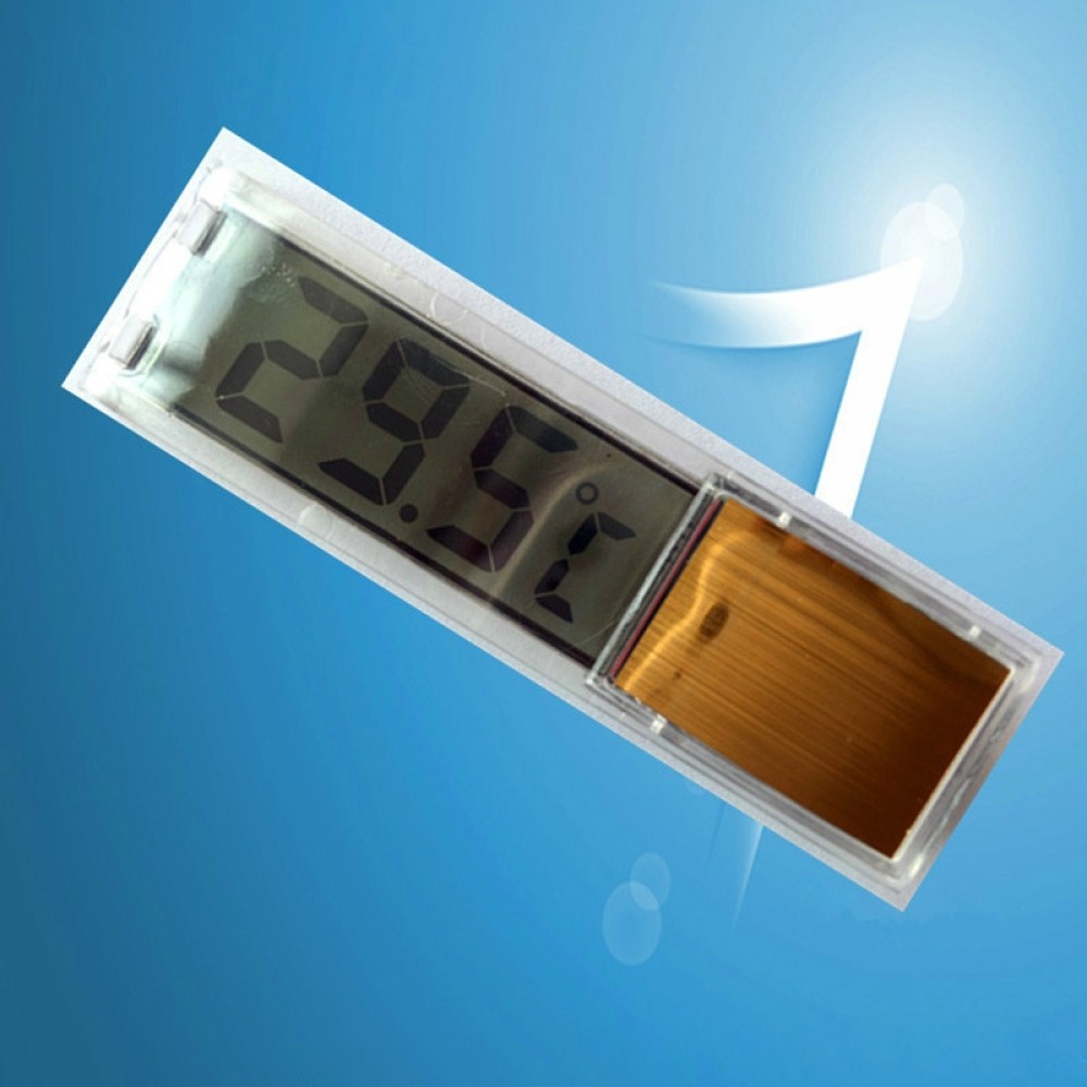 מד טמפרטורה דיגיטלי 3D מרובת תכליתות לאקווריום, גרסה בצבע זהב