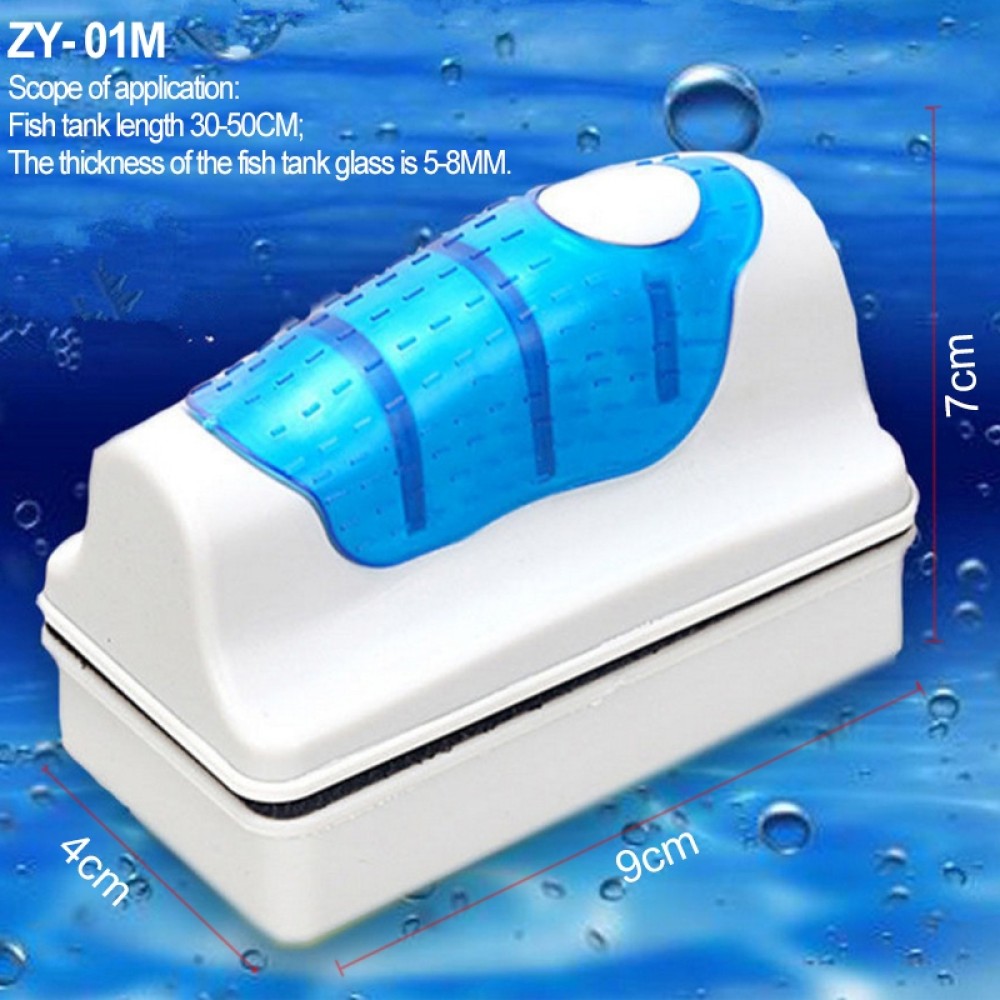 מנקה מגנטי מושעה לאקווריום ZY-01M, גודל M: 9.57.44.5 ס