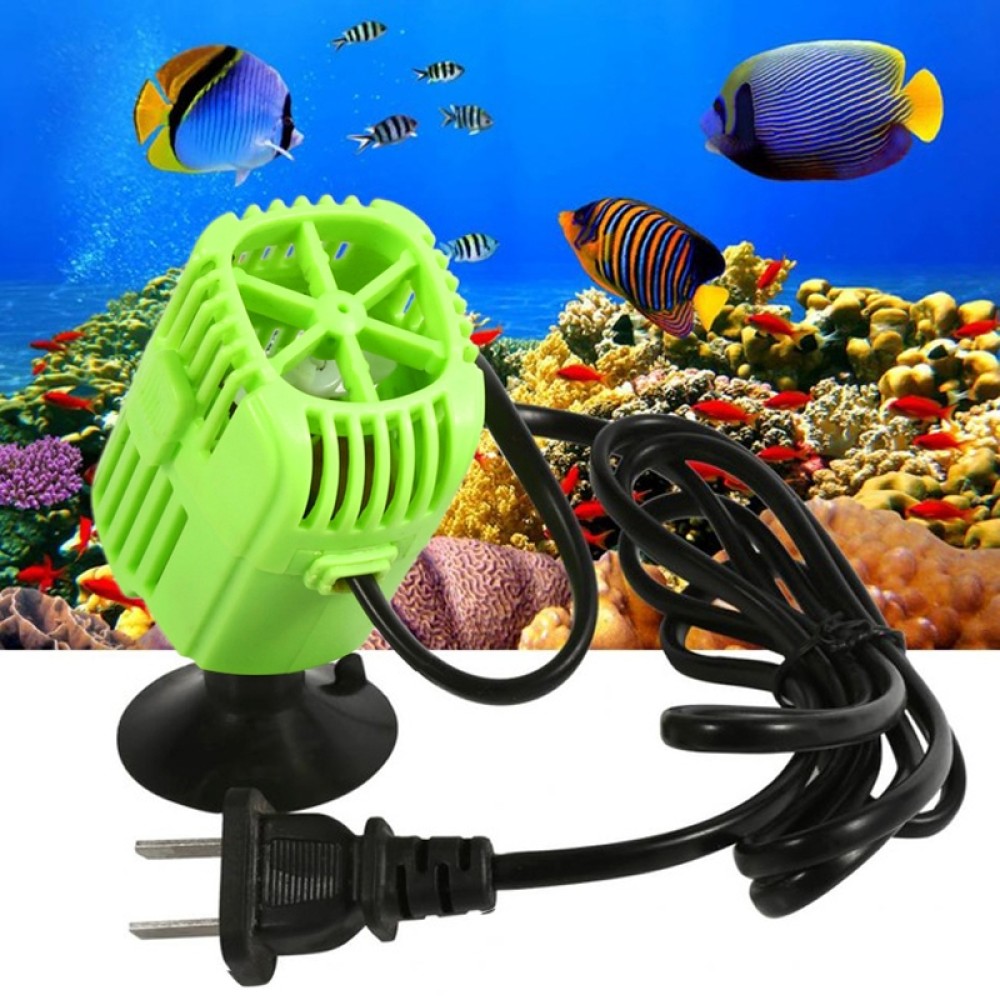 משאבת גלים יחידתית 10W 6000L/H AQ6000M לאקווריום, AC 220-240V, במתאם סיני