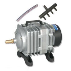 משאבת אוויר אלקטרומגנטית ACO-001 18W 38 ליטרים לדקה עם מתג להגברת החמצן באקווריום, תקע אמריקאי