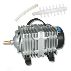 משאבת אוויר אלקטרומגנטית ACO-012 320W 143 ליטרים לדקה עם מתג להגברת החמצן באקווריום, תקע אמריקאי