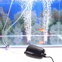 משאבת אוויר אלקטרומגנטית RS-290 220V 3W עם מקור פליטה אחד ושליטה מתכווננת לאוויר, לאקווריום