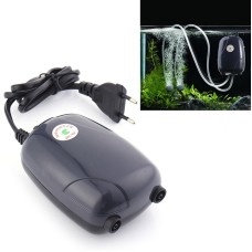 משאבת אוויר אלקטרומגנטית RS-390 220V 5W עם 2 מקורות פליטה ושליטה מתכווננת לאוויר, לאקווריום