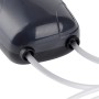 משאבת אוויר אלקטרומגנטית RS-390 220V 5W עם 2 מקורות פליטה ושליטה מתכווננת לאוויר, לאקווריום