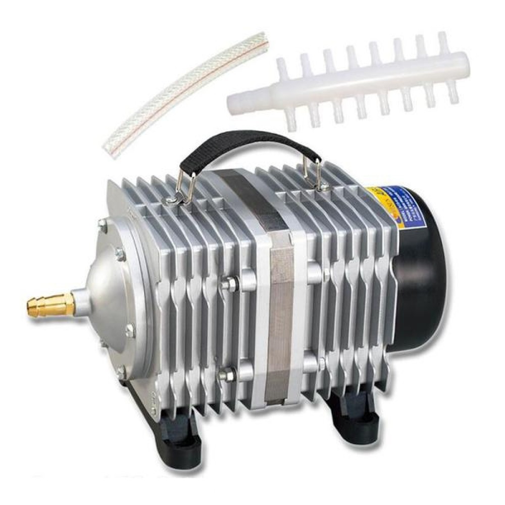 משאבת אוויר אלקטרומגנטית ACO-018A 520W 200 ליטרים לדקה עם מתג להגברת החמצן באקווריום, תקע אמריקאי