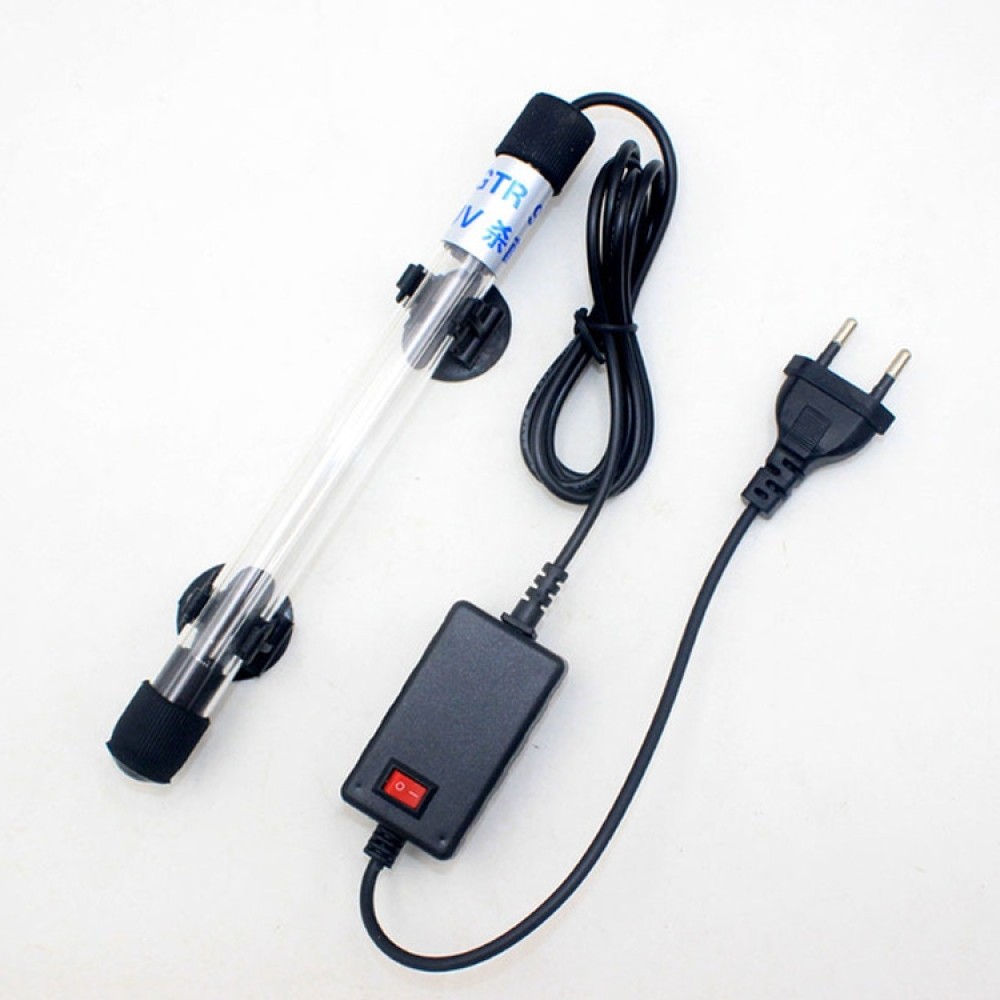 מנורת אולטרה סגולת אולטרה זרעים 5W UV, ניקוז אצווה, מנורת אקווריום, מתא EU