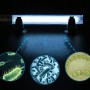 מנורת אולטרה סגולת אולטרה זרעים 5W UV, ניקוז אצווה, מנורת אקווריום, מתא EU