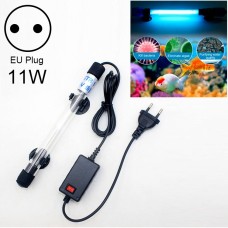 מנורת אולטרה סגולת אולטרה זרעים 11W UV, ניקוז אצווה, מנורת אקווריום, מתא EU