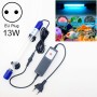 מנורת אולטרה סגולת אולטרה זרעים 13W UV, גרסת תיזמון, מנורת אקווריום, מתא EU