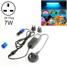 7W UV מנורת אולטרה סגולת אולטרה זרעים רב-ליבה, מנורת אקווריום, מתא UK