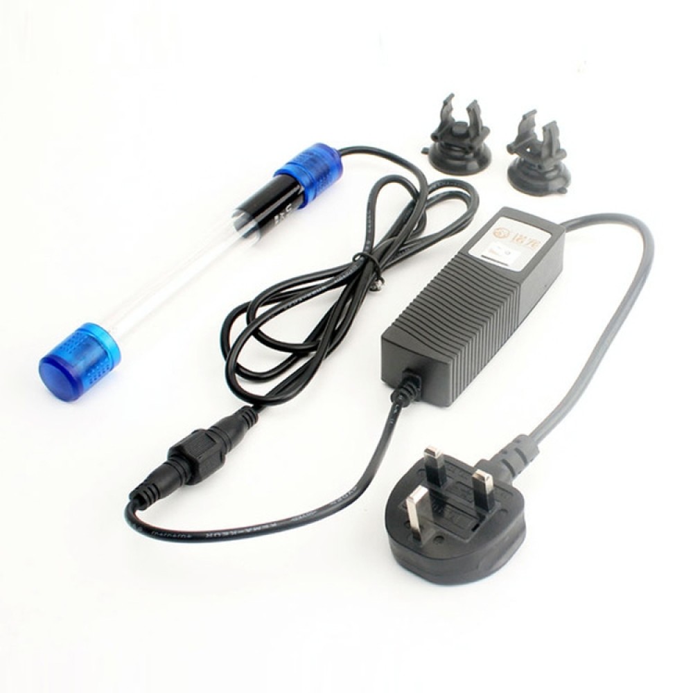 7W UV מנורת אולטרה סגולת אולטרה זרעים רב-ליבה, מנורת אקווריום, מתא UK