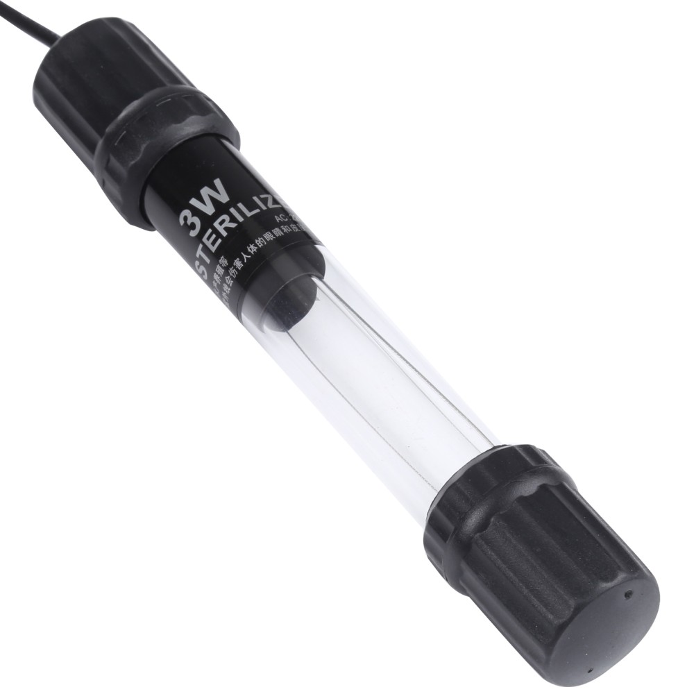 UV-003 מנורת אולטרה 3W רדיומטרי סגולת אולטרה לחיטוי מזון, מנורת אקווריום, מתא EU