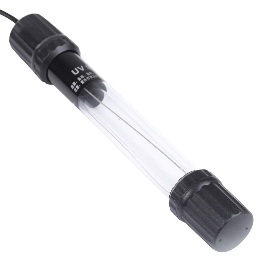 UV-009 מנורת אולטרה 9W רדיומטרי סגולת אולטרה לחיטוי מזון, מנורת אקווריום, מתא EU
