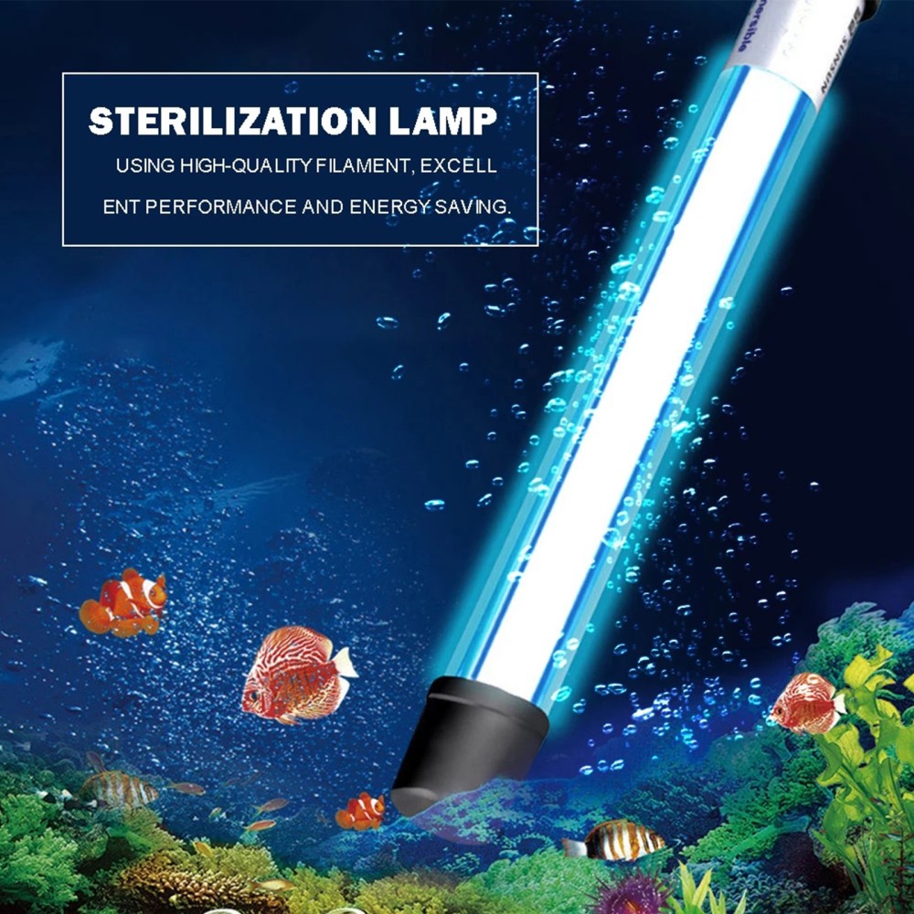 UV-013 מנורת אולטרה 13W רדיומטרי סגולת אולטרה לחיטוי מזון, מנורת אקווריום, מתא EU
