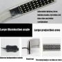 מנורת קליפ LED דקה AST X9 תאורת אקווריום גבוהה הספק, גרסה: גרסת אירופה גבוהה