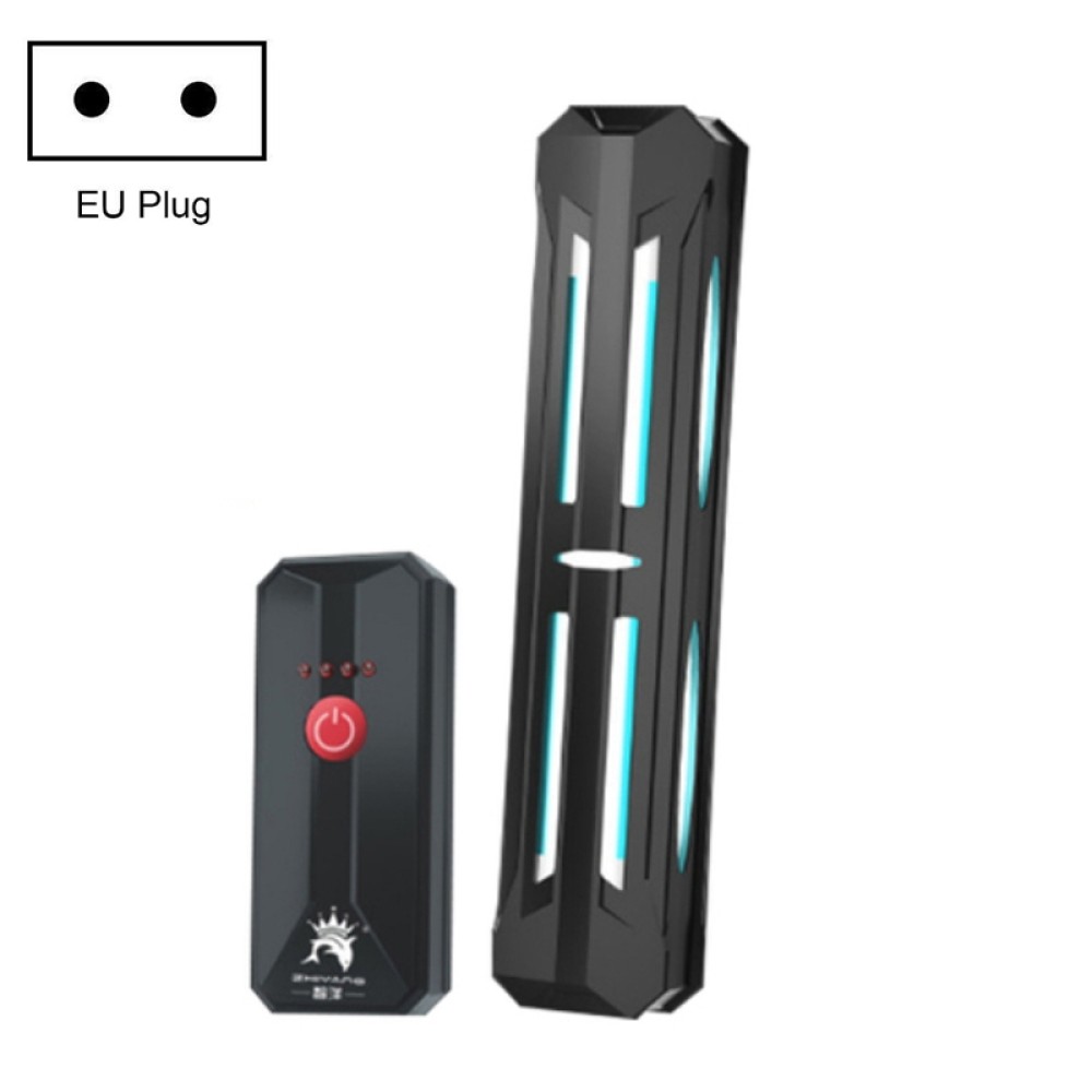 מנורת אקווריום ZHIYANG, סגנון: ZY-UV309-9W עם כיסוי מגן (עם תזמון, מתא EU)