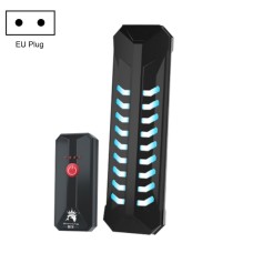 מנורת אקווריום ZHIYANG, סגנון: Double Tube ZY-U315-15W עם כיסוי מגן (עם תזמון, מתא EU)