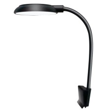 מנורת קליפ לאקווריום בעלת 5W, מתא USB, לתאורת צמחים אקווטיים (צבע שחור)