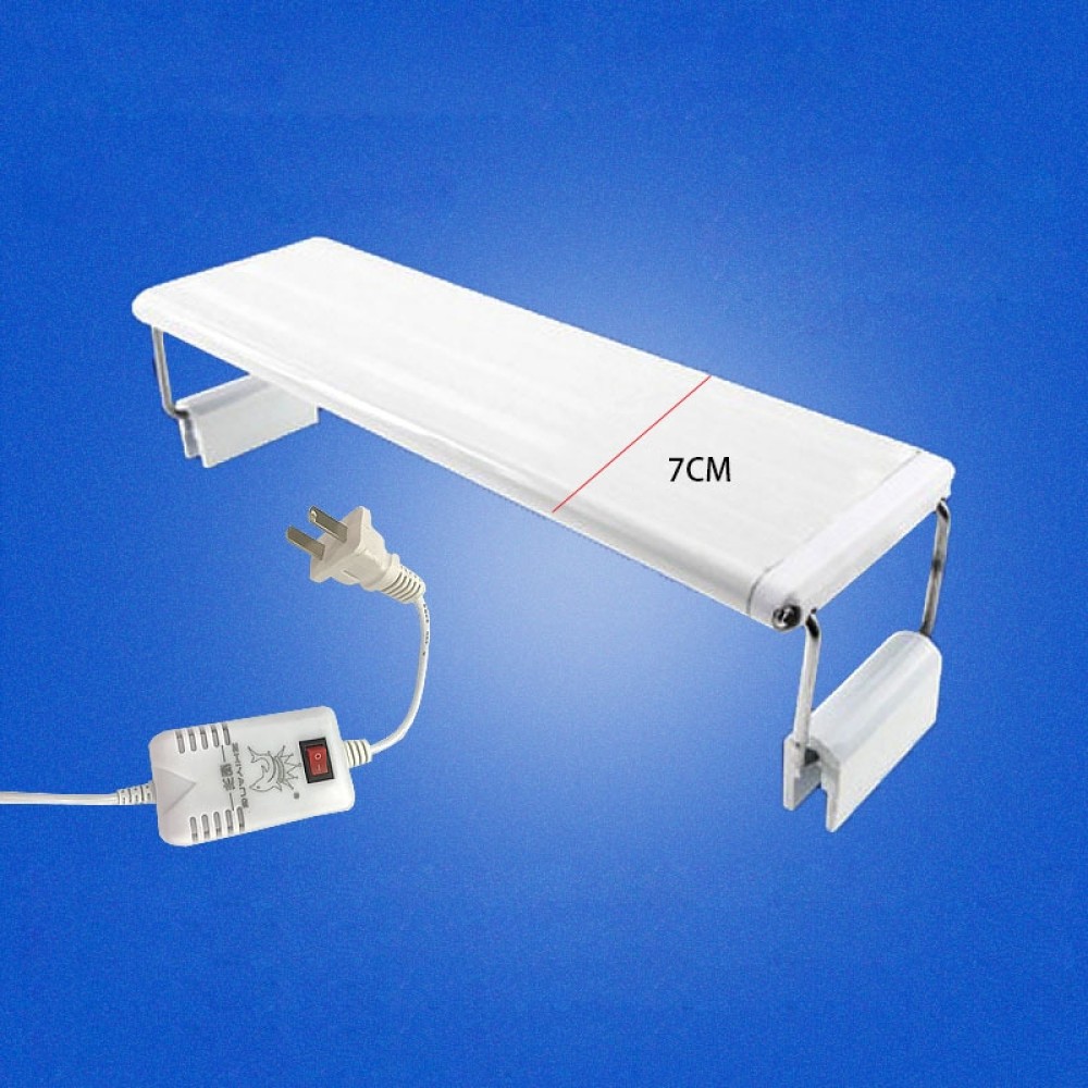 מנורת מעמד אקווריום XY-20N/K עם לדים לצנצנת דגים מזכוכית, מתא ארה