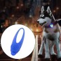 פנדנט סיליקון תאורת לילה LED לכרס של חיית מחמד בצבע כחול