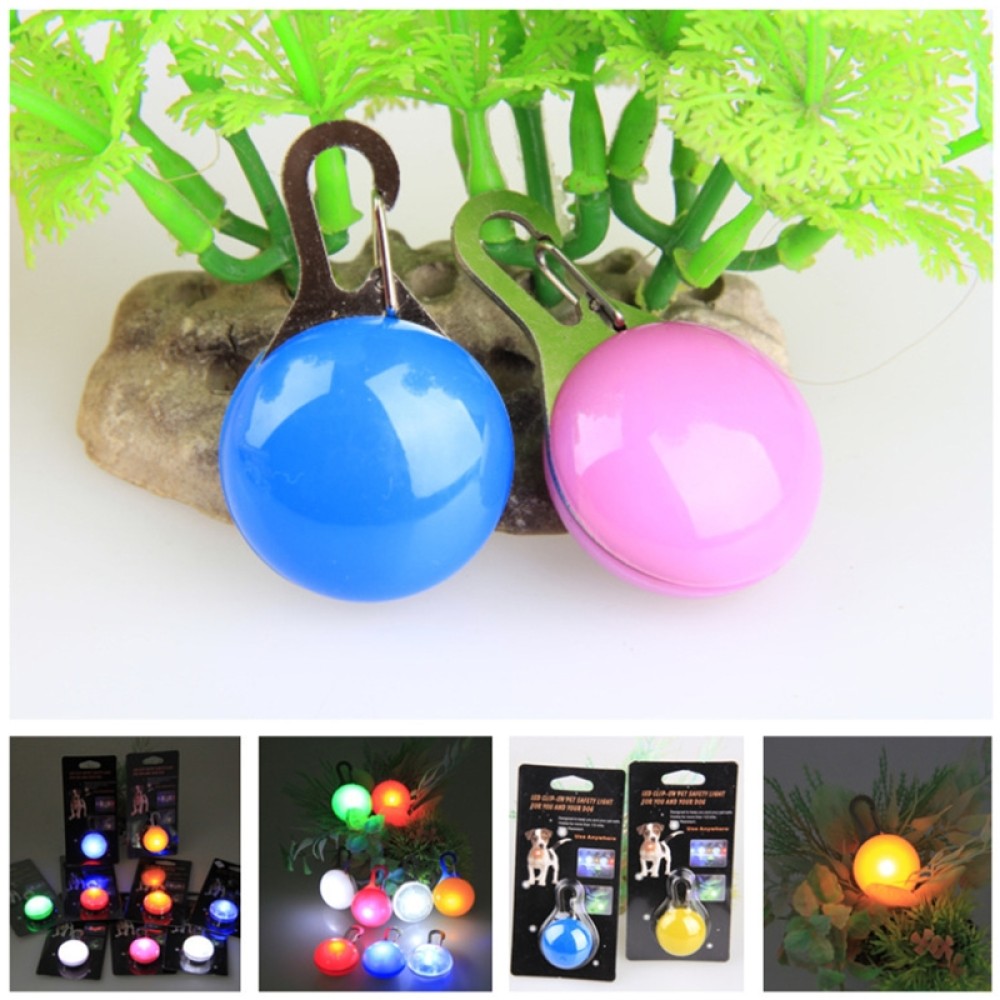 תליון לוט LED לכיסוי צוואר עם פנס דינמי לכלבים וחתולים (ירוק)