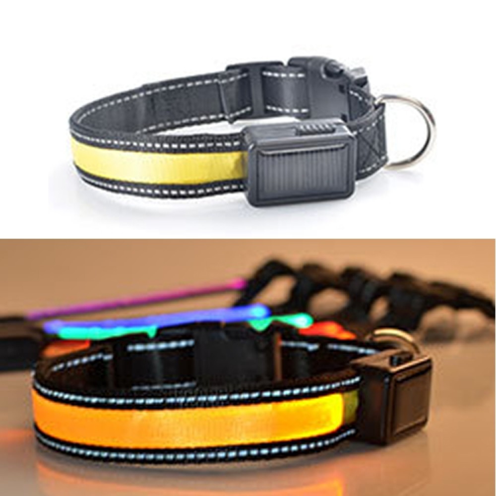 חגורת תאורה LED סולארית + USB לכ