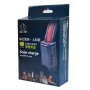 חגורת תאורה LED סולארית + USB לכלבים גדולים ובינוניים, מידת הצוואר: L, 50-60 ס