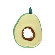 טבעת למניעת ליקוח ונשיאת בפה לחתולים, מבד רך כותנה (אבוקדו)