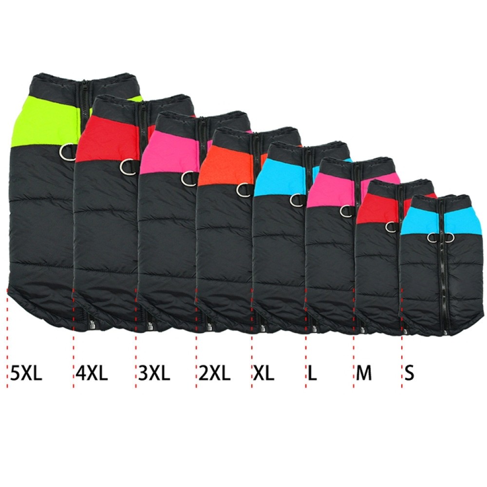 חגורת סקי כותנה לכלבים, מידה: 5XL, היקף חזה: 68 ס