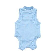 1. Material: fabric
2. Large coverage area, preventing licking behavior
3. Effectively stabilize the wound and help heal
4. Light-colored design, wound problems can be found in time
5. Paste design, tight fit and prevent falling off
6. S: neck circumferen
