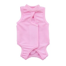 1. Material: fabric
2. Large coverage area, preventing licking behavior
3. Effectively stabilize the wound and help heal
4. Light-colored design, wound problems can be found in time
5. Paste design, tight fit and prevent falling off
6. S: neck circumferen