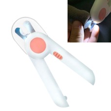 מספריים עם תאורת LED לחתולים וכלבים (ורוד)