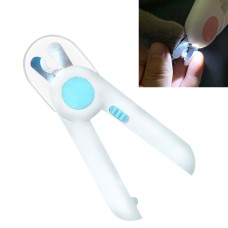 מספריים עם תאורת LED לחתולים וכלבים (כחול)