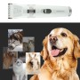 Q6 מגרסה USB הטעינה של המספר החשמלי לגזוז פרווה חיות המחמד עם ארבעה מסרקים