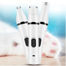 אפסון מכונת גילוח חשמלית USB לחתולי ולכלבי כלבים