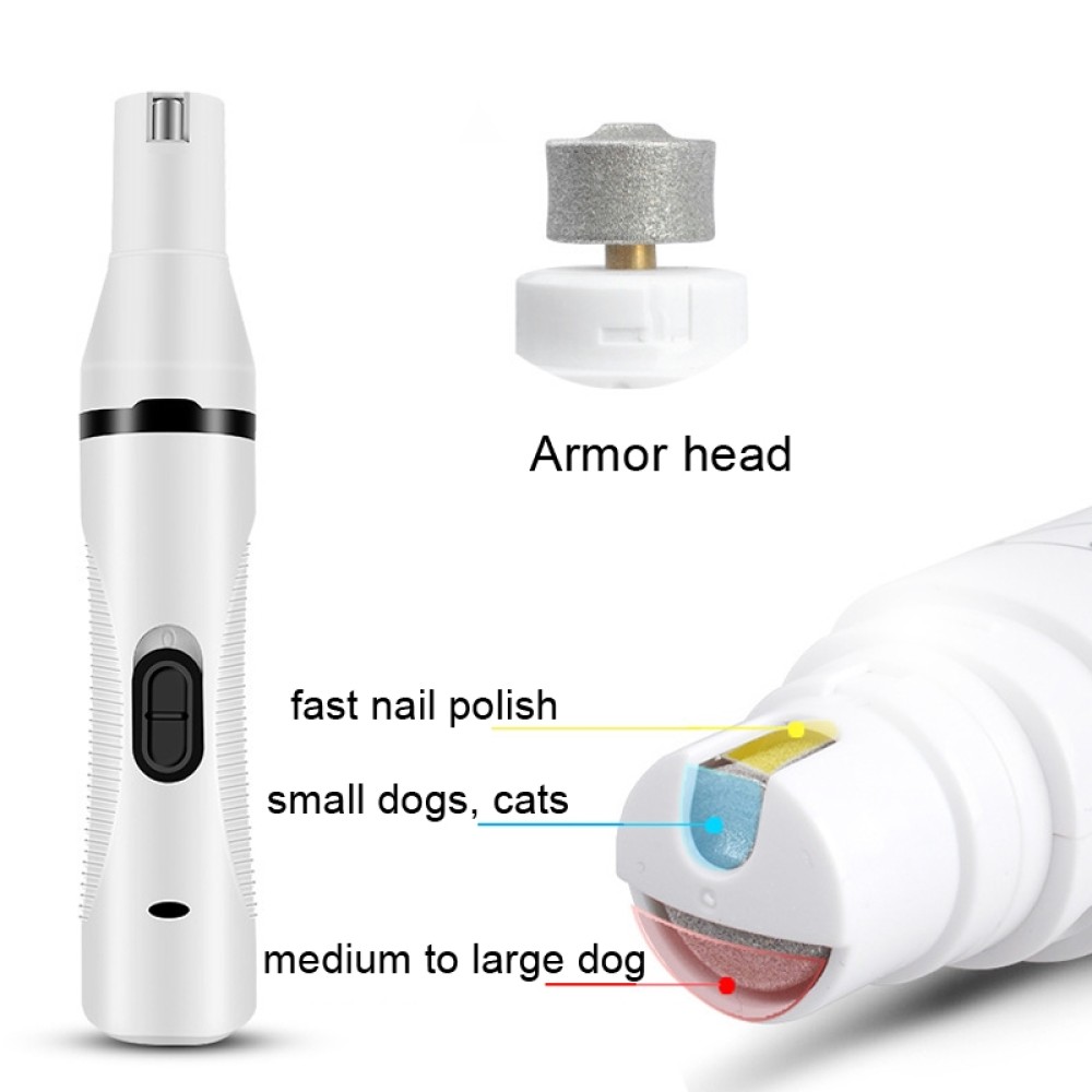 אפסון מכונת גילוח חשמלית USB לחתולי ולכלבי כלבים