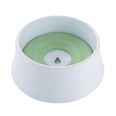 קערת מים לכלבים שמונעת לכלבים להירטב, בנפח גדול, צבע ירוק