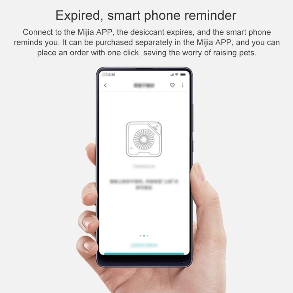 מכשירי אכילה חכמים לחיות מחמד של Xiaomi Mijia, סט של 3 יחידות עם תיק יבוש