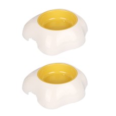 2 יחידות קערת ייצוב חתול כלב אנטי-התנגשות, סגנון: קערת יחיד