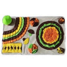 צעצוע כלבים מקלט קולי חידוש פאזל שטיח ריח, תקן: 50x80 ס