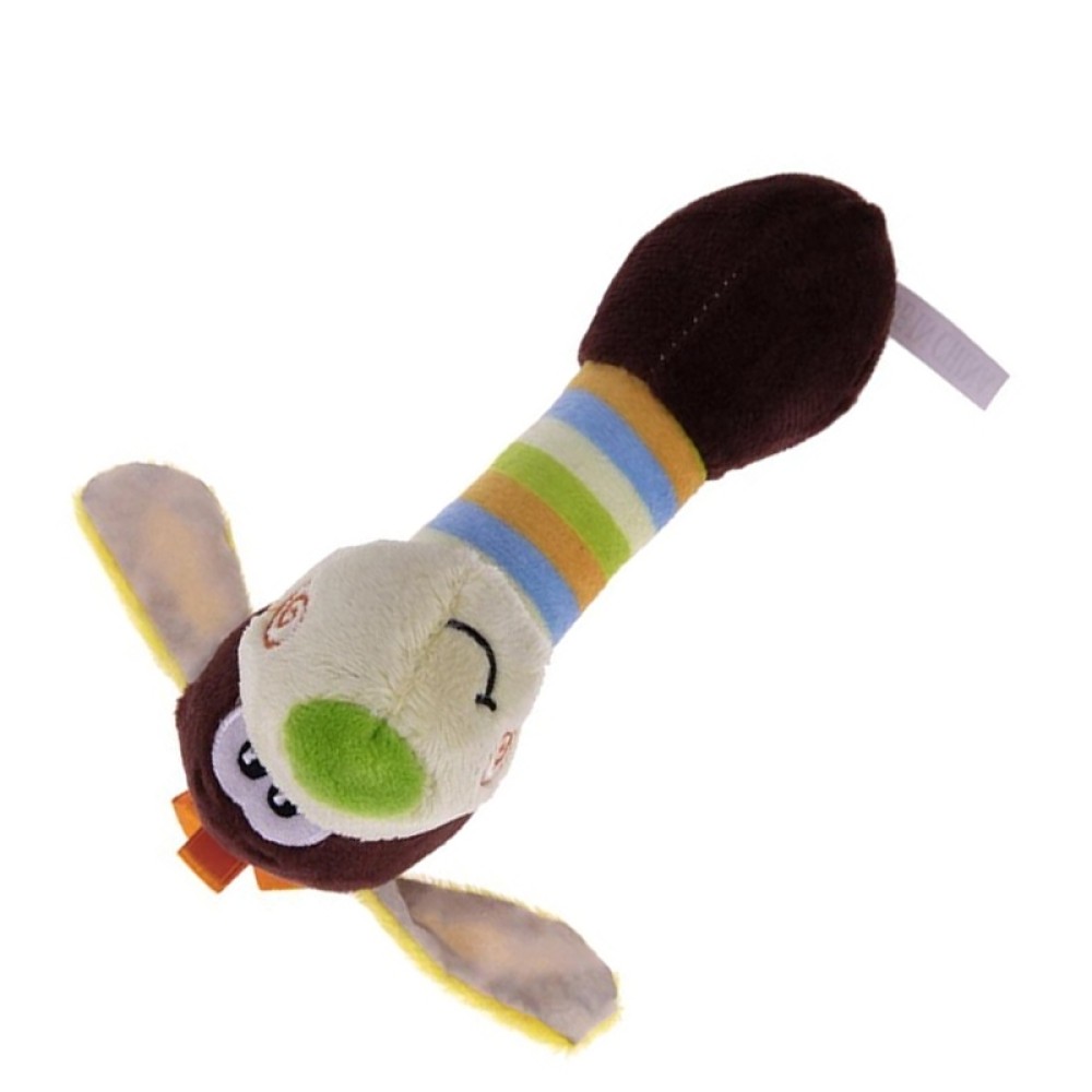 צעצועי כלב מתוקים ללעיסה וצעקה עם דמויות חיות צעצועי פלוש לגור משחק של ארנבים (כלב)