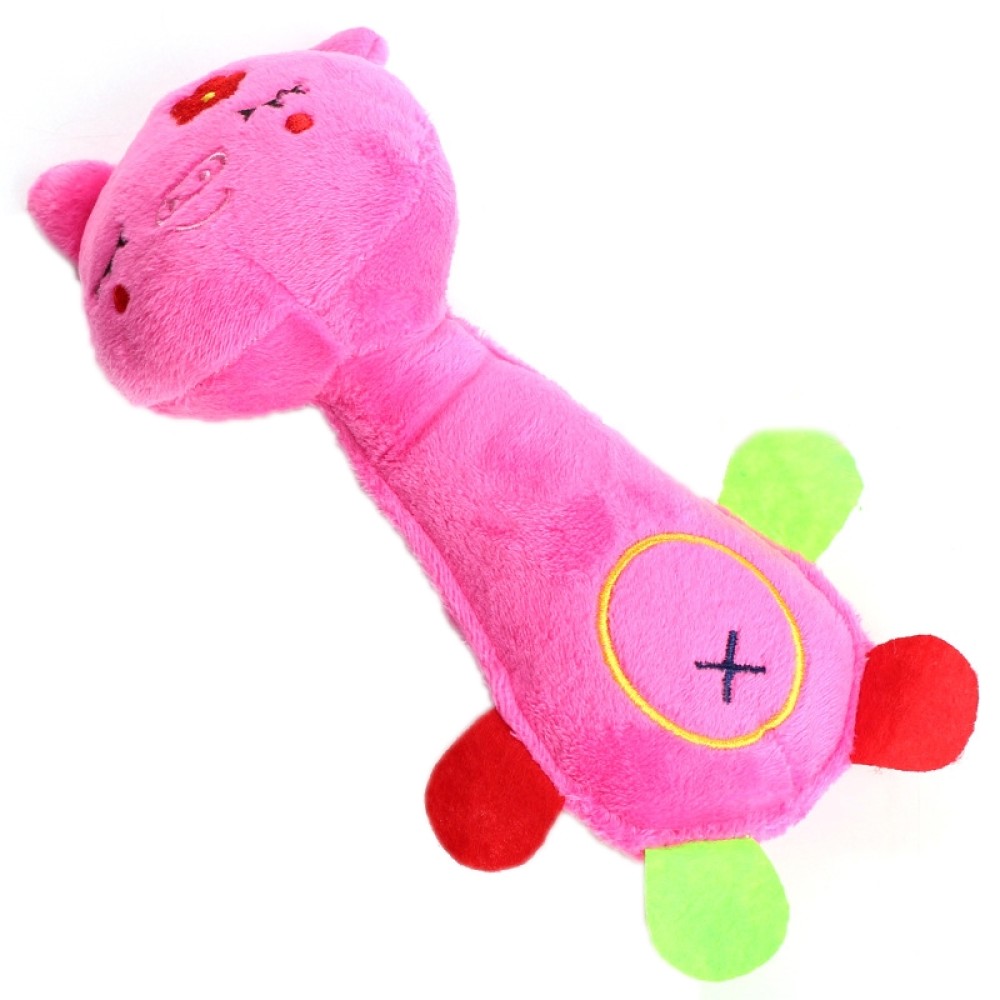 צעצועי כלב פלוש צעצועי קול עמידים לתינוקים (חזיר)