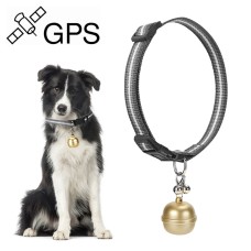 G15 מעקב GPS לחיות מחמד אטום IP67 עם GPS, Beidou, AGPS, WiFi ואיתות מסד (זהב)