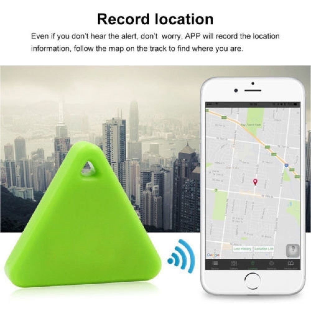 אזעקת רשת מבוטחת עם מעקב GPS לחיות מחמד / ילדים / ארנק (כחול)