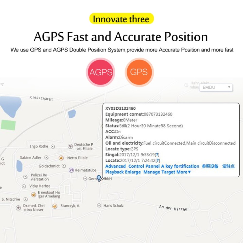 TK200 מעקב GPS / GPRS / GSM עמיד במים עם IP67 למעקב אחר חיות מחמד / תיקים בזמן אמת